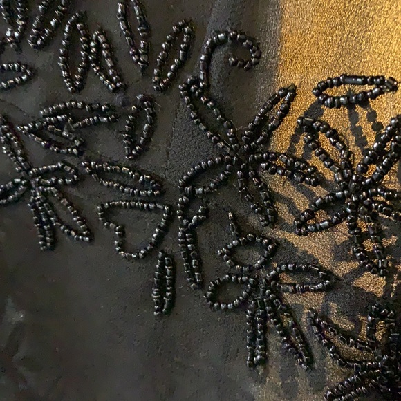 Black shear beaded jacket - Picture 5 of 5